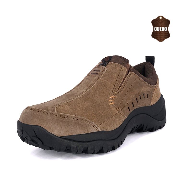 ZAPATO DE CUERO CEDRO CAFE LONDON ADIXT - 1