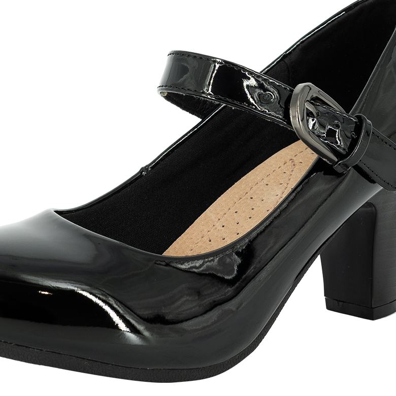 ZAPATO CUECA CLOT NEGRO CHAROL ALQUIMIA - 4