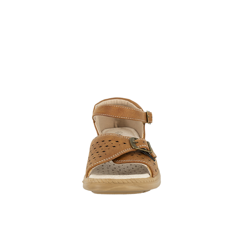 SANDALIAS MUJER PASSER CARAMELO ALMA - 3