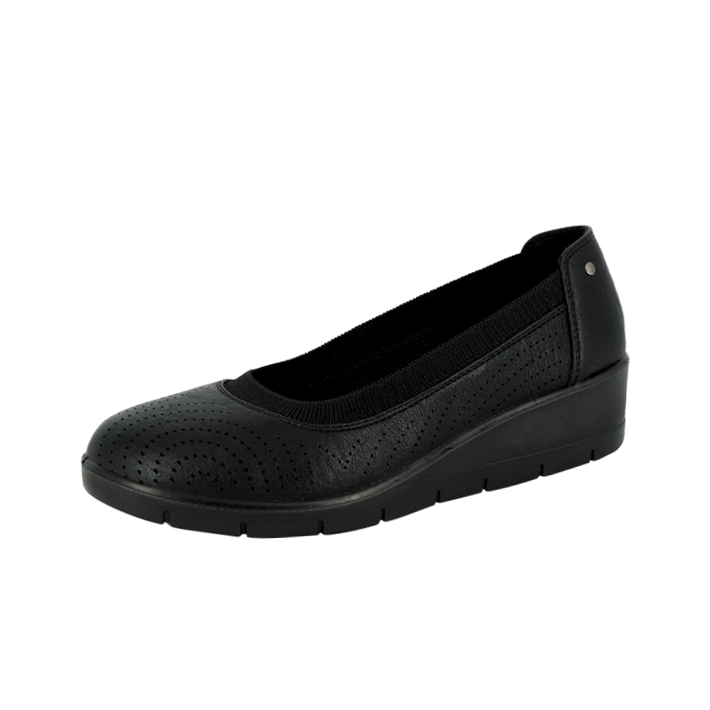 MOCASINES MUJER PASSER NEGRO BATU