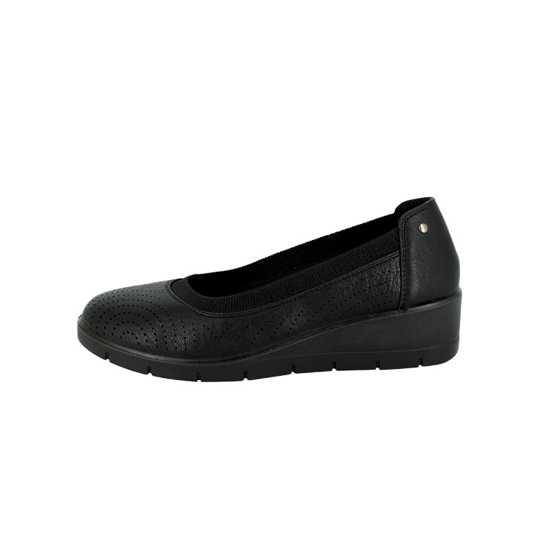MOCASINES MUJER PASSER NEGRO BATU - 2