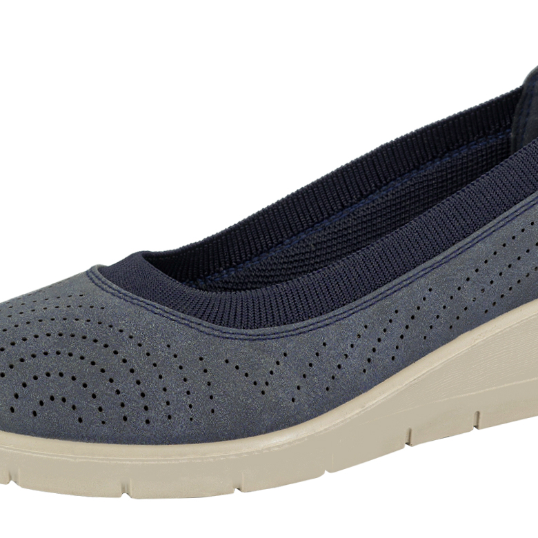 MOCASINES MUJER PASSER AZUL BATU - 4