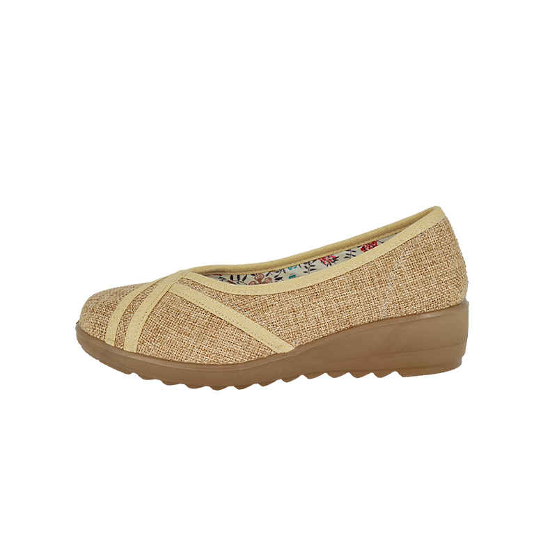 MOCASINES MUJER PASSER TEXTIL BATURA TOSTADO - 2