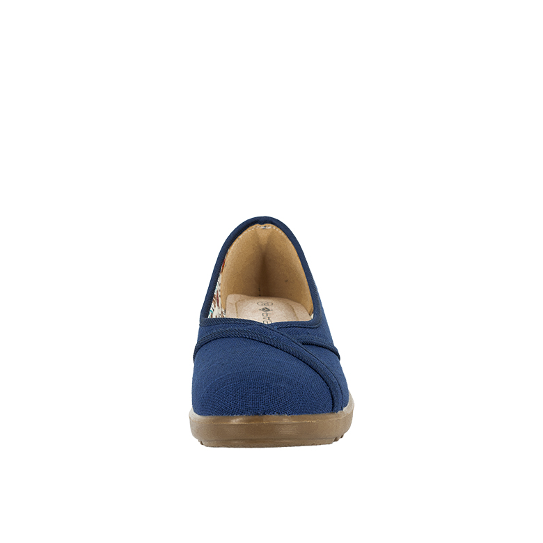 MOCASINES MUJER PASSER TEXTIL AZUL BATURA - 3
