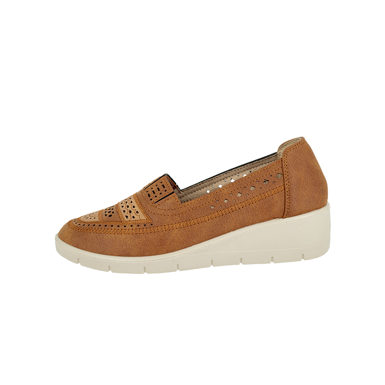 MOCASINES MUJER PASSER CARAMELO BARVA - 2