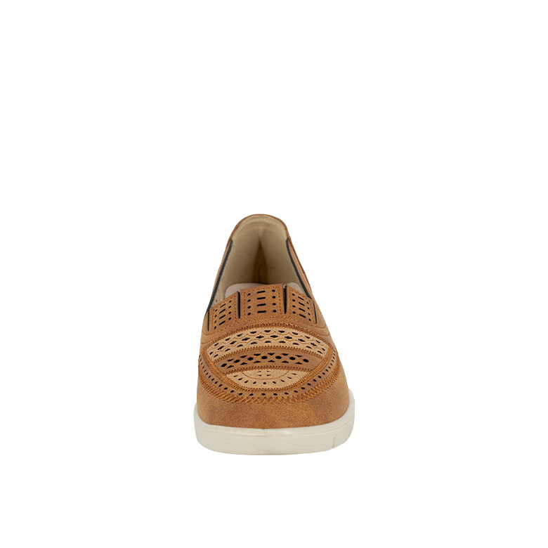 MOCASINES MUJER PASSER CARAMELO BARVA - 3