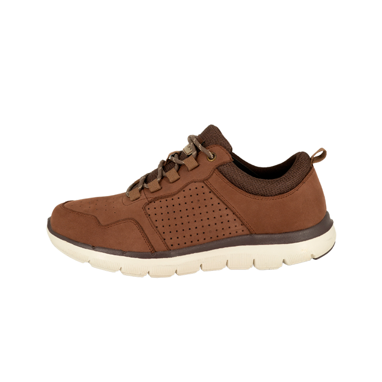 ZAPATO DE CUERO CASUAL MUNIA CAFE  LONDON ADIXT - 2