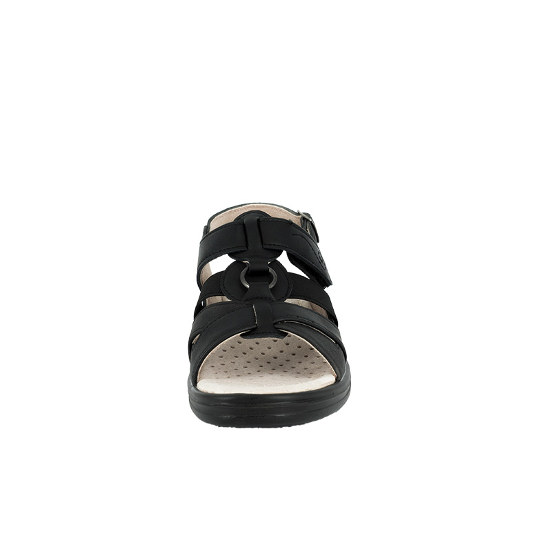 SANDALIAS MUJER PASSER NEGRO MONTES - 3