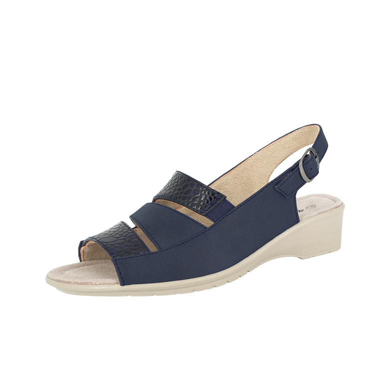 SANDALIAS MUJER PASSER AZUL ALBERDI