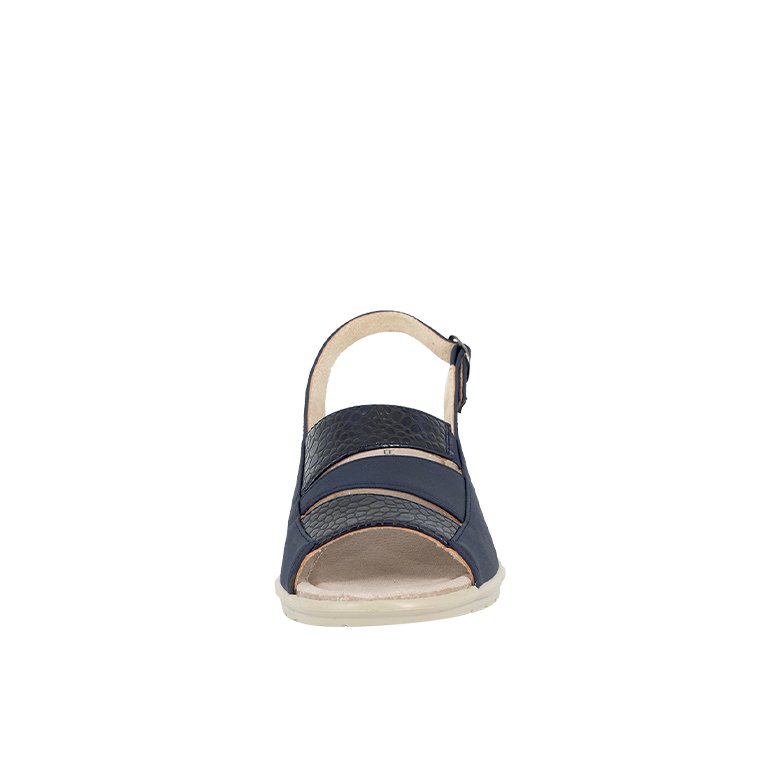 SANDALIAS MUJER PASSER AZUL ALBERDI - 3
