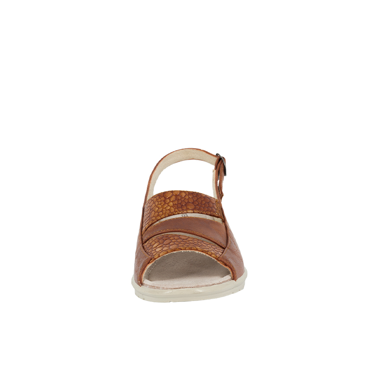 SANDALIAS MUJER PASSER CARAMELO ALBERDI - 3