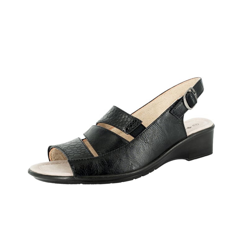 SANDALIA ALBERDI NEGRO PASSER - 1