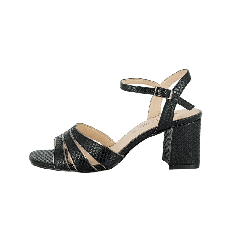 SANDALIA DE VESTIR IRAZU NEGRO ALQUIMIA - 2