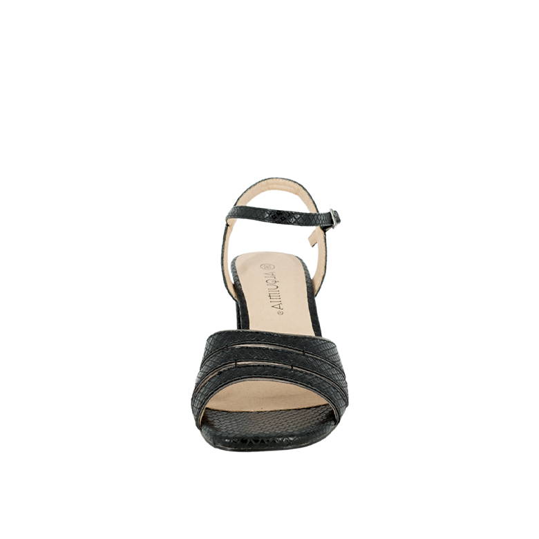 SANDALIA DE VESTIR IRAZU NEGRO ALQUIMIA - 3