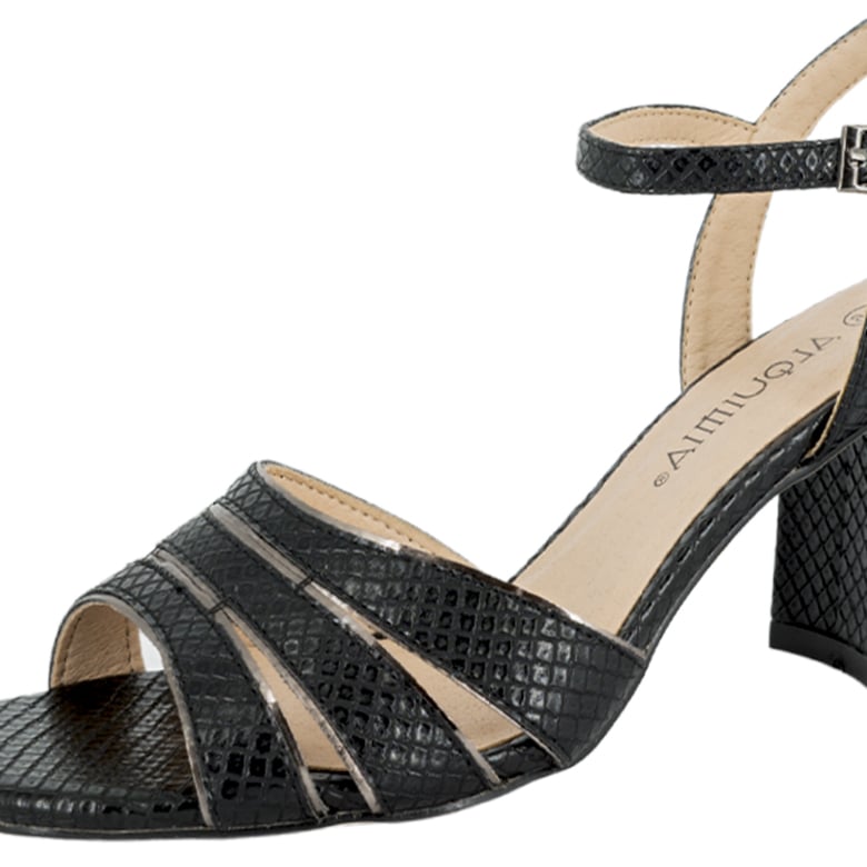SANDALIA DE VESTIR IRAZU NEGRO ALQUIMIA - 4