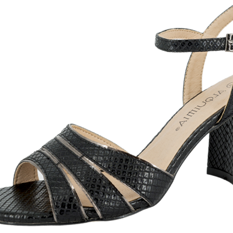 SANDALIA DE VESTIR IRAZU NEGRO ALQUIMIA - 4