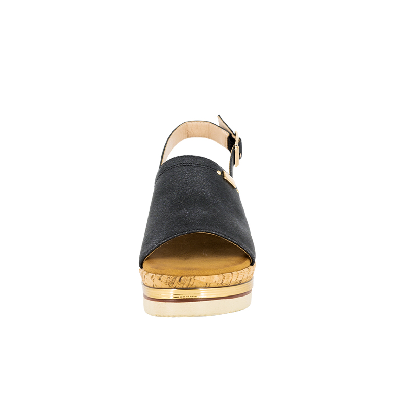 SANDALIAS MUJER ALQUIMIA NEGRO LOURDE - 3