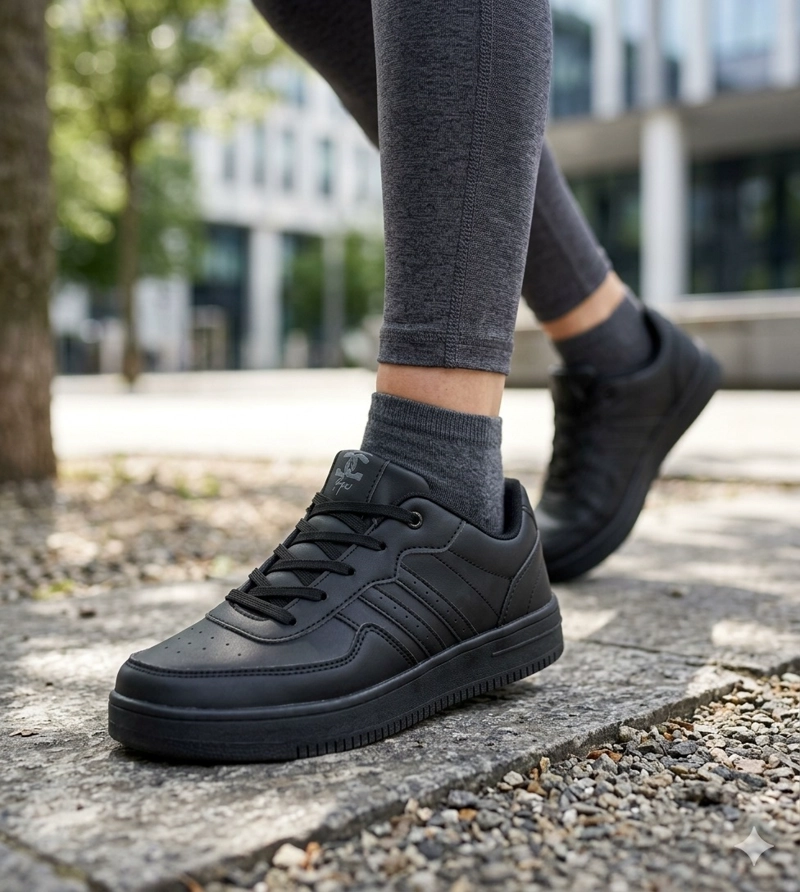 ZAPATILLA ESCOLAR MUZAT FULL NEGRO UNS - 5