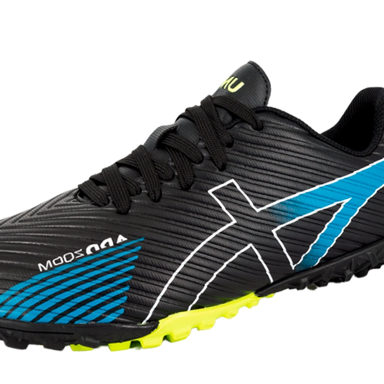 ZAPATILLAS HOMBRE UNISPORT FÚTBOL NEGRO TORRE - 4