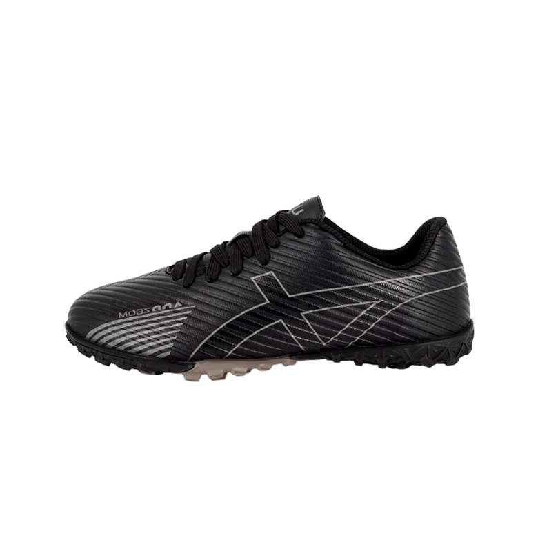 ZAPATILLAS HOMBRE UNISPORT FÚTBOL NEGRO TORRE - 2