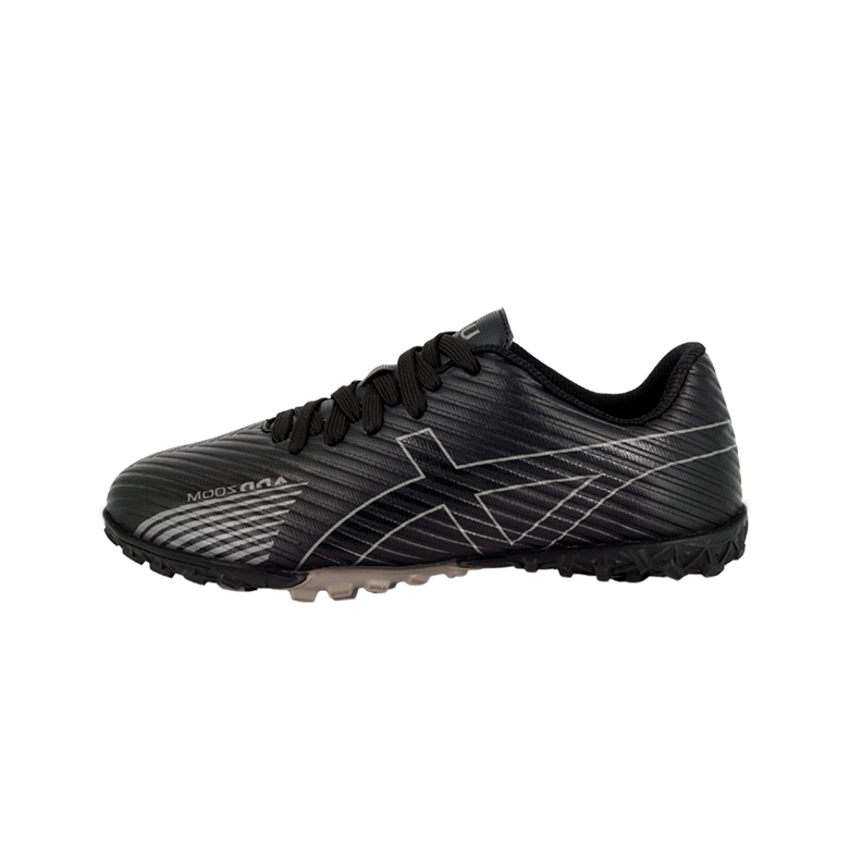 ZAPATILLAS HOMBRE UNISPORT FÚTBOL NEGRO TORRE - 2