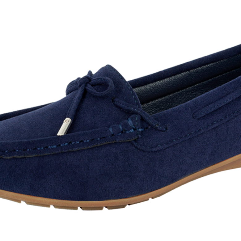 MOCASINES MUJER ALQUIMIA AZUL MAUBIC - 4
