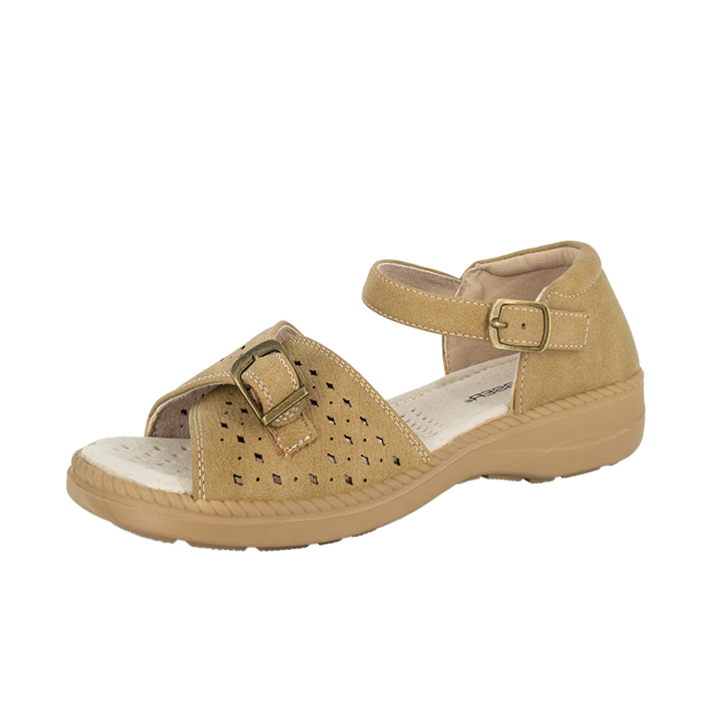 SANDALIAS MUJER PASSER ALMA TOSTADO - 1