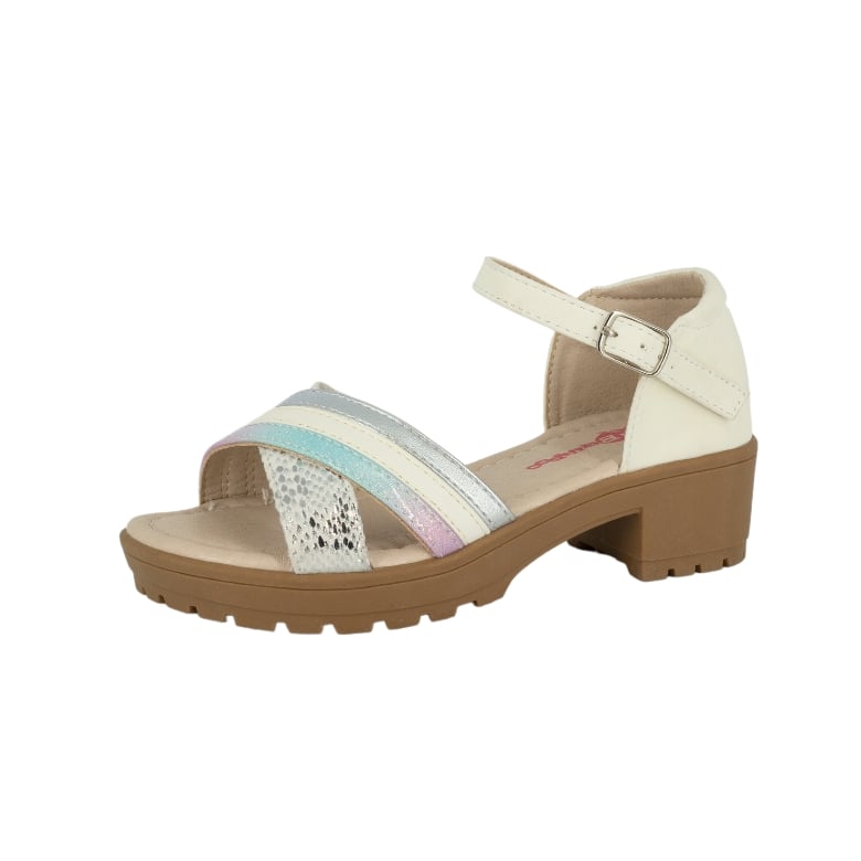 SANDALIAS NIÑA BAMBOO BLANCO BRULLE - 1