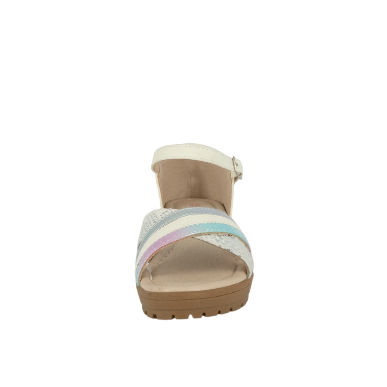 SANDALIAS NIÑA BAMBOO BLANCO BRULLE - 3