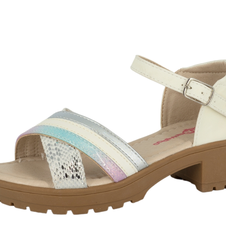 SANDALIAS NIÑA BAMBOO BLANCO BRULLE - 4