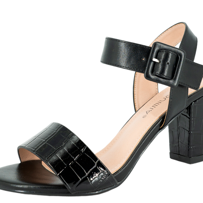 SANDALIA DE VESTIR LANIN NEGRO ALQUIMIA - 4