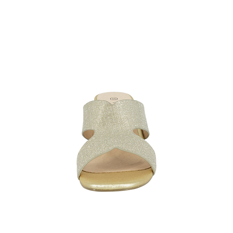 SANDALIAS MUJER ALQUIMIA DORADO DE VESTIR FAURE - 3