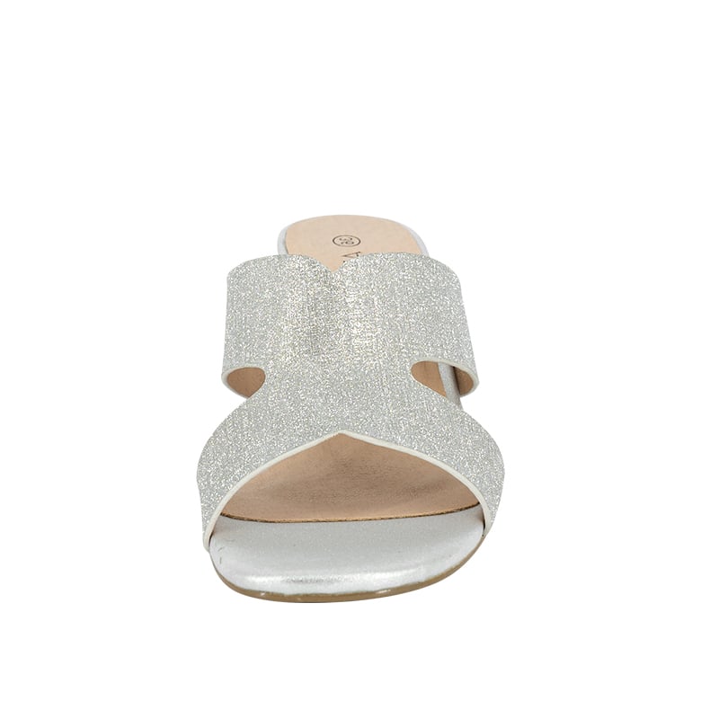 SANDALIAS MUJER ALQUIMIA PLATEADO DE VESTIR FAURE - 3