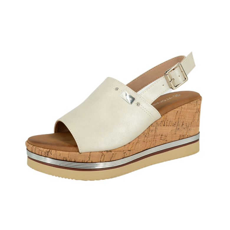 SANDALIA LOURDE BLANCO ALQUIMIA - 1