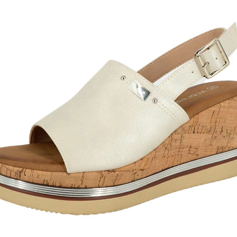 SANDALIA LOURDE BLANCO ALQUIMIA - 4