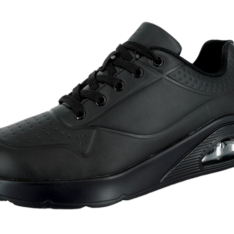 ZAPATILLAS MUJER UNISPORT CASUALES NEGRO MINTO FULL - 4