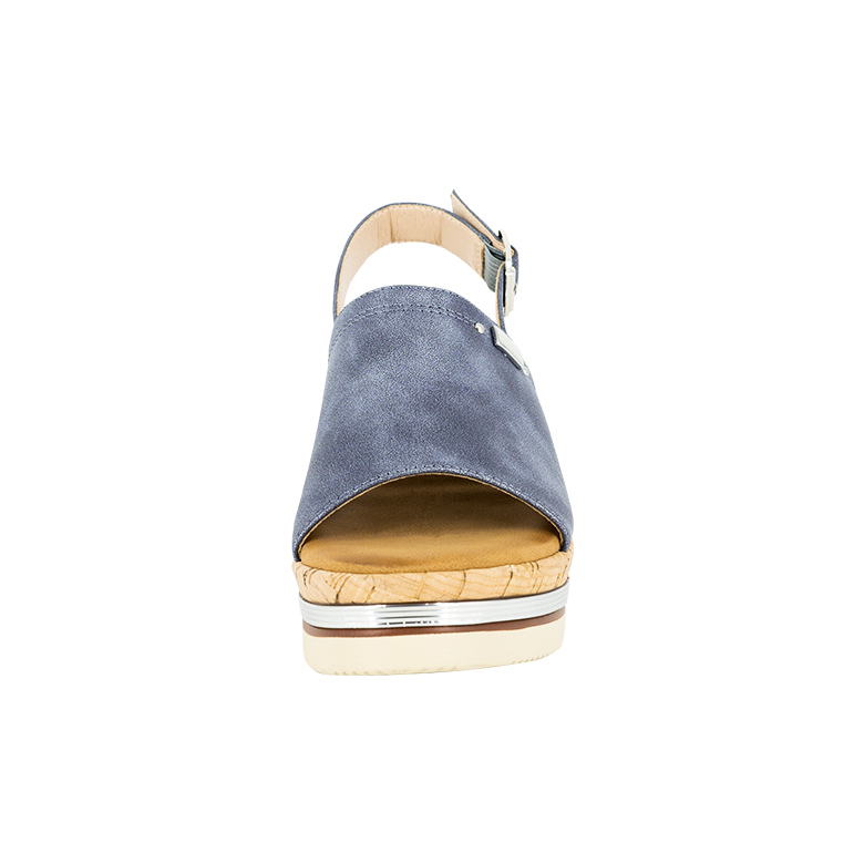 SANDALIAS MUJER ALQUIMIA AZUL LOURDE - 3