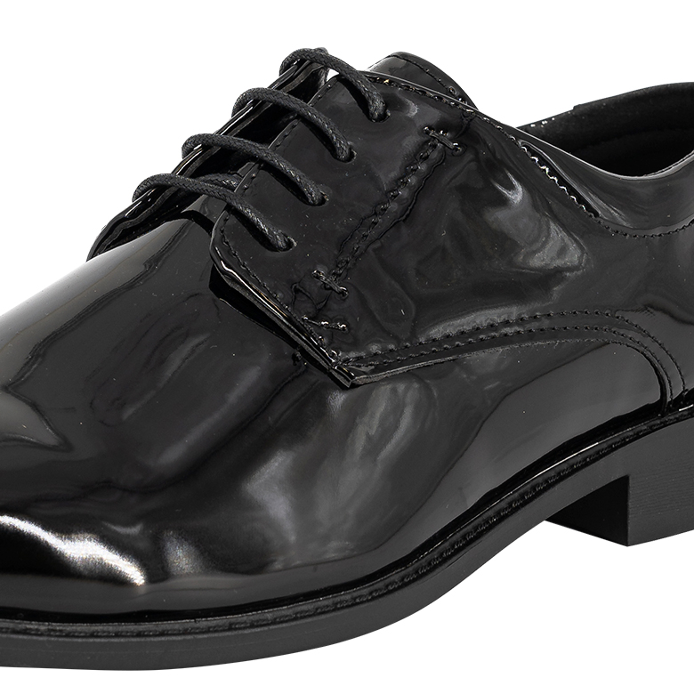 ZAPATO OSSA NEGRO CHAROL UNS - 4