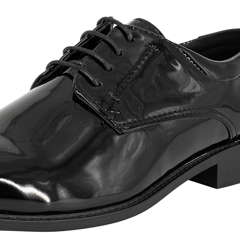 ZAPATO OSSA NEGRO CHAROL UNS - 4
