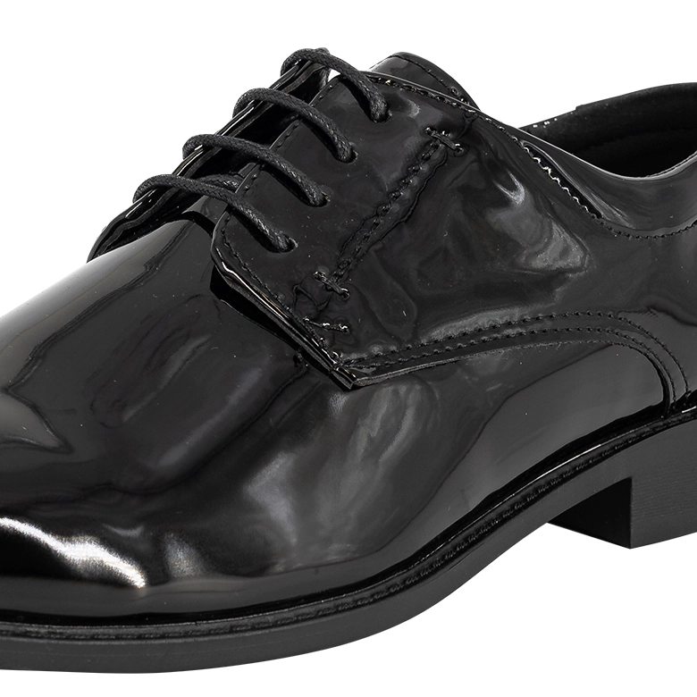 ZAPATO OSSA NEGRO CHAROL UNS - 4