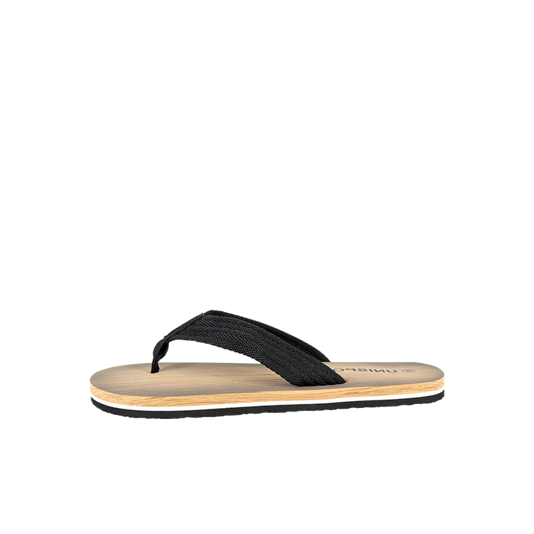 SANDALIAS HAWAIANAS HOMBRE UNS TEXTIL NEGRO BREITHORN - 2