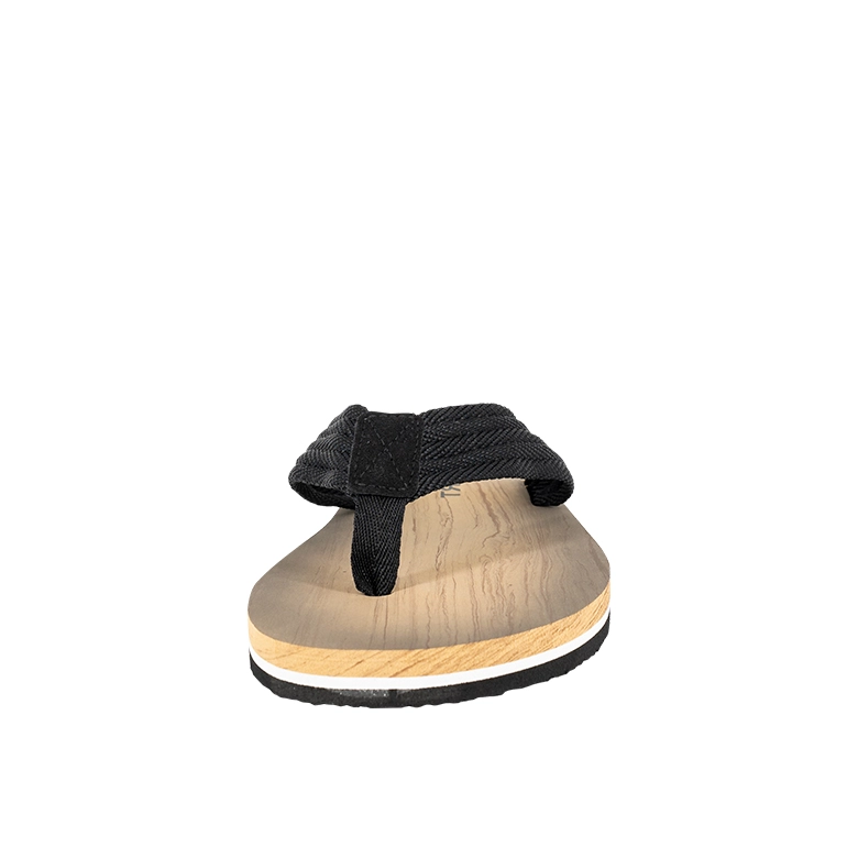 SANDALIAS HAWAIANAS HOMBRE UNS TEXTIL NEGRO BREITHORN - 3