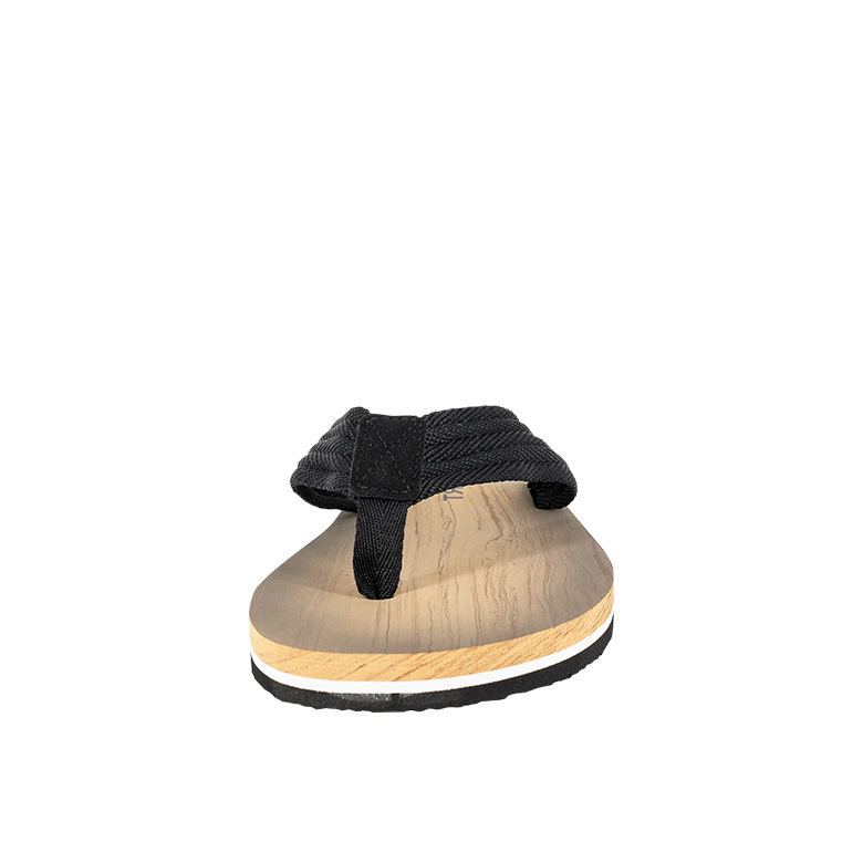 SANDALIAS HAWAIANAS HOMBRE UNS TEXTIL NEGRO BREITHORN - 3