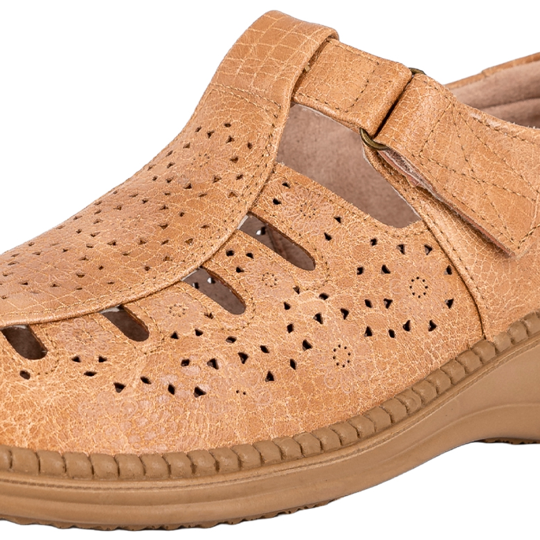 MOCASINES MUJER PASSER GAMIN TOSTADO - 4