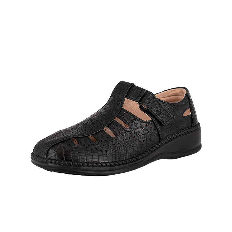 MOCASINES MUJER PASSER NEGRO GAMIN - 1