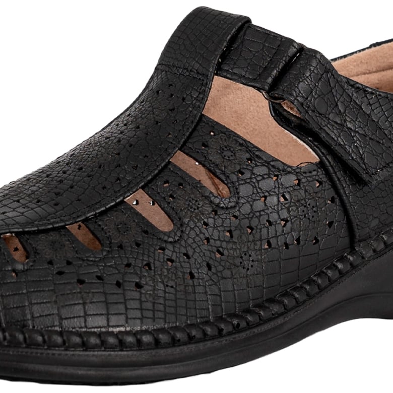 MOCASINES MUJER PASSER NEGRO GAMIN - 4