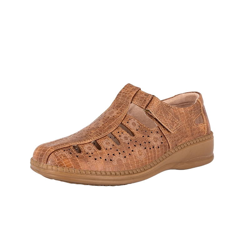 MOCASINES MUJER PASSER CARAMELO GAMIN - 1