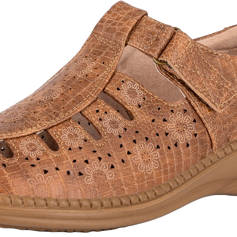 MOCASINES MUJER PASSER CARAMELO GAMIN - 4