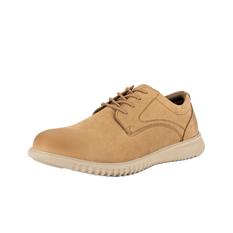 ZAPATO DE CUERO CASUAL PIKES KHAKI LONDON ADIXT - 1