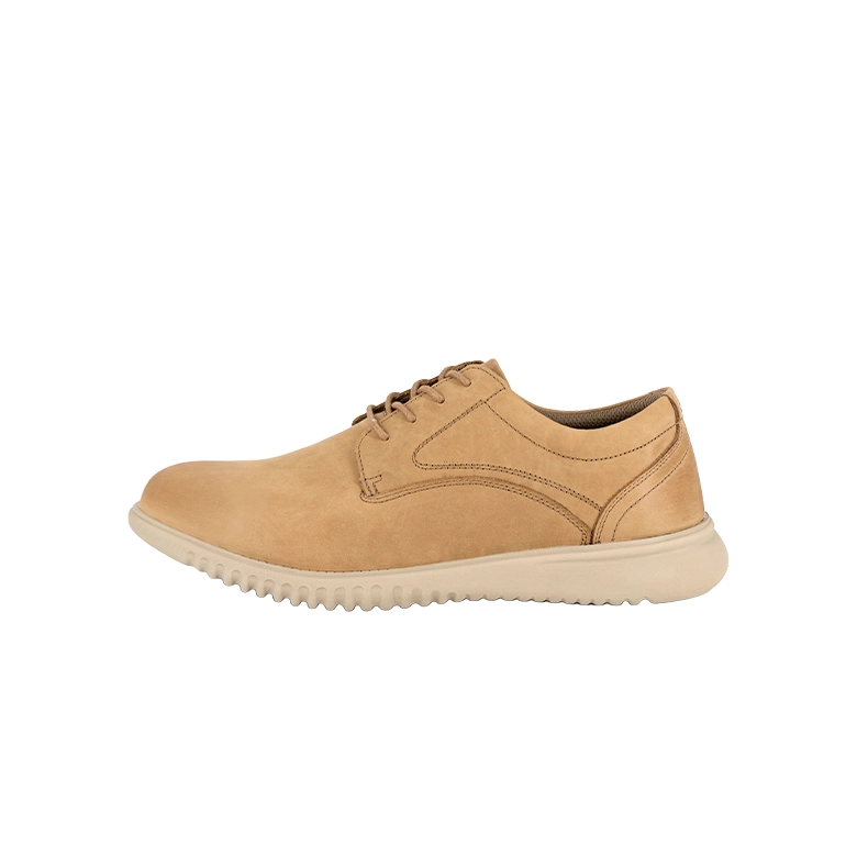 ZAPATO DE CUERO CASUAL PIKES KHAKI LONDON ADIXT - 2